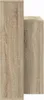 vidaXL Psací stůl Sonoma dub 100 x 40 x 90 cm materiál na Náhled obrázku produktu 6