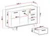 BETTSO Kommode Schubladenkommode Highboard Schrank Produktbild-Vorschau 3