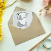 Mr. & Mrs. Panda Klappkarte Kundendienstmitarbeiter Herz - Produktbild-Vorschau 3