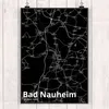 Mr. & Mrs. Panda Bild Bad Nauheim DIN A5 - Geschenk, Produktbild-Vorschau 2