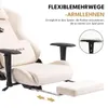 CRELIV -Ergonomischer Gamingstuhl aus Samt mit Produktbild-Vorschau 3