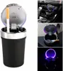 Auto LED Aschenbecher aus Zinklegierung mit Deckel und LED Produktbild-Vorschau 2