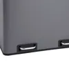 SVITA TM2X24  Mülleimer grau 48 Liter (2x24L) Treteimer Produktbild-Vorschau 6