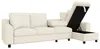 Merax L-Form Ecksofa 4 Sitzer, Chenille Sofa Mit Produktbild-Vorschau 12