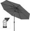 paramondo interpara Sonnenschirm, 3,5 m, rund, grau, Produktbild-Vorschau 4
