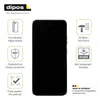 A product image showing a smartphone screen protector with various feature icons and text. Produktbild-Vorschau