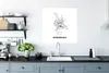 MuchoWow® Poster Stadtplan - Deutschland - Schwarz und weiß Produktbild-Vorschau 3