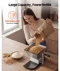 Ręczny młyn do zboża SucceBuy z 2 walcami ze stali Podgląd zdjęcia produktu 2