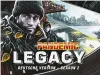 The image is a marketing image for the board game Pandemic: Legacy – Season 2, featuring artwork of characters and a cityscape. Produktbild-Vorschau