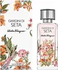A perfume bottle and its packaging, both decorated with floral and bird motifs. Produktbild-Vorschau