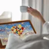 Relaxdays Puzzletisch, wendbare Puzzleablage für 1000 & Produktbild-Vorschau 3