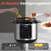 Aigostar - Reiskocher 6L Schnellkochtopf , 1000W Pressure Produktbild-Vorschau 8