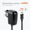subtel Chargeur Mini USB 5V 1A / 1000mA 1.1m pour GPS , Voir les images du produit 2