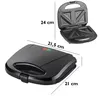 Sandwichmaker 750W, Sandwichtoaster für 2 Toasts, Produktbild-Vorschau 6