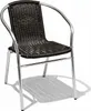 4 Stück Stabiler Aluminuim / Polyrattan Bistrostuhl Produktbild-Vorschau 5