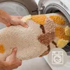 Badteppich - 60x100 cm - Beige - 3D-Effekt - Rutschfest - Produktbild-Vorschau 8