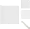 vidaXL Balkon-Sichtschutz Weiß 90x400 cm Oxford-Gewebe -  Produktbild-Vorschau 1