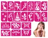Tytoo. Set di stencil per tatuaggi Princess Anteprima dell’immagine prodotto 1