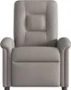 vidaXL Massagesessel Elektrisch Taupe Stoff Produktbild-Vorschau 4