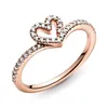 PANDORA Damenring Herz mit Zirkonia, rosé Produktbild-Vorschau 5
