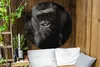 MuchoWow® Gartenposter Outdoor-Poster Rund Tierprofil Produktbild-Vorschau 2