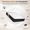 Matratze 140 × 200cm Federkernmatratze Höhe 25cm Produktbild-Vorschau 5