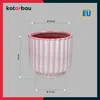 KOTARBAU® Blumentopf Rosa Keramik rund ⌀ 13 cm Höhe 14 cm Produktbild-Vorschau 3