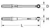 Clé dynamométrique ERGOTORQUEprécision®  1/2'', 40-200 Nm  Voir les images du produit 14