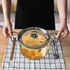 Glastopf mit Deckel Transparent Glas Kochtopf (3.5 L) Produktbild-Vorschau 2