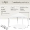 tectake® Pavillon Linosa 3 x 3 m Produktbild-Vorschau 5