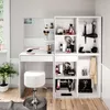Kaptafel Vicco Isabelle Wit 140 cm met spiegel, kruk en 2 Productafbeelding-voorbeeld 4