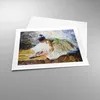 Poster - Poster ohne Rahmen - Ballerina Mädchen Öl - 50x40 Produktbild-Vorschau 3