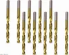 HSS-Spiralbohrer, titaniumbeschichtet 5,50 mm - 10 Stück Produktbild-Vorschau 1