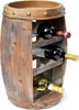 DanDiBo Weinregal Weinfass 1555 Holz Stehend Braun 50 cm Produktbild-Vorschau 6