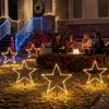 SALCAR LED-tuinverlichting, sterrenvorm, 60 cm, 180 LED's, Productafbeelding-voorbeeld 1