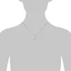 Zeeme Gemstones, F Anhänger mit Kette 925/- Sterling Silber Produktbild-Vorschau 3
