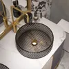 Rea Aufsatzwaschbecken Cristal Grey 39 mit silberem Ring Produktbild-Vorschau 3