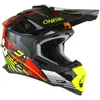 Oneal 2Series Rush V.22 Motocross Helm (Red/Yellow,S  Produktbild-Vorschau 3