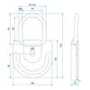 4x Zurrmulden 89x85mm mit Zurrbügel für Anhänger – Zurrösen Produktbild-Vorschau 8