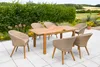 Merxx Gartenmöbelset "Arrone" 7tlg. - Aluminiumgestell mit Produktbild-Vorschau 2