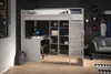 Parisot Lit surélevé avec bureau et armoire intégrés - Voir les images du produit 19