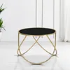 Mauro Ferretti Beistelltisch Ring Ø 60x45 cm schwarz gold Produktbild-Vorschau 9
