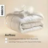 RIBECO GERMANY Daunen- und Federdecke 135x200 cm – Produktbild-Vorschau 3
