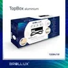 A product box for a BROLLUX TopBox aluminium electrical outlet. Produktbild-Vorschau