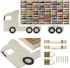 Polička na autíčka Hot Wheels 80 m na autíčka pre chlapcov Náhľad obrázku produktu 1