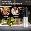 Flacone spray per olio 200 ml - nero, vetro, antigoccia | Anteprima dell’immagine prodotto 6