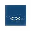 itenga 6x Windlicht + 40x Servietten - Fisch - blau weiß Produktbild-Vorschau 2