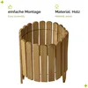 Garronda Beeteinfassung Holz Rollzaun Gartenzaun Produktbild-Vorschau 3
