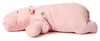 Uni-Toys - Kissen Plüsch-Nilpferd (rosa), ultraweich - 60 Produktbild-Vorschau 3