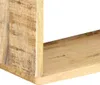 3-tlg. Würfel-Wandregal-Set Massivholz Mango Produktbild-Vorschau 4